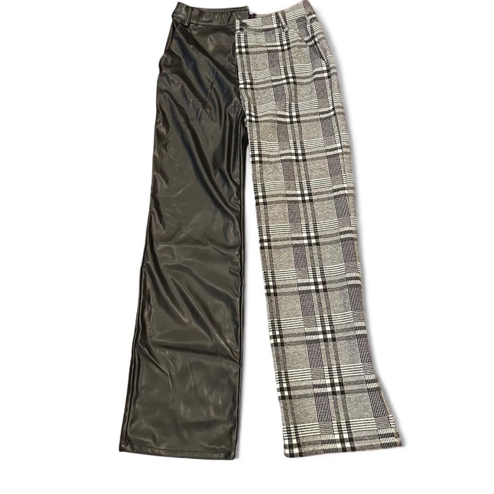 Ermenegildo-zegna Women's Black and Grey Trousers